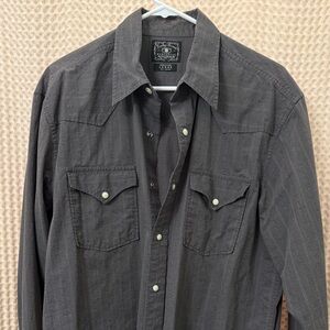 Lucky Brand Western Style Button Down